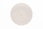 Hermia Juego de Cena de Porcelana de 24 Piezas Blanco